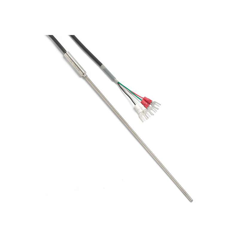 Fast Response Platinum Resistance Thermometer, PRT, with Mini Banana Plugs, 0.04in, 6ft Lead